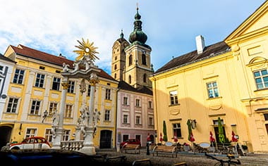 Buildings in Krems, Austria